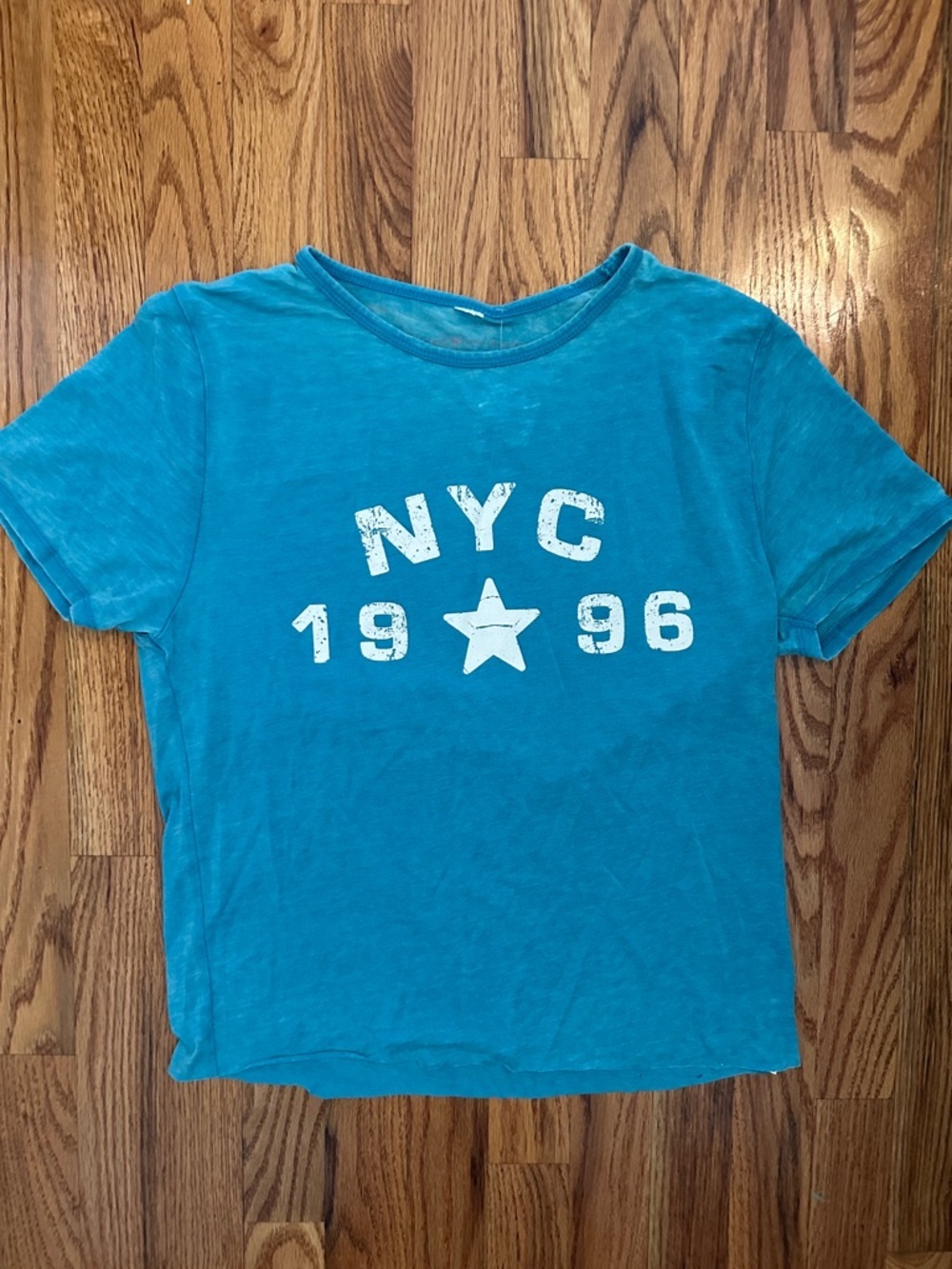 Inspired Culture NYC Graphic Tee - 1996 Star Graphic Tee Weathered Small S NWT